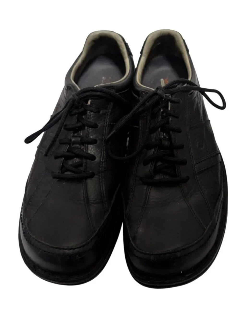 Merrell Mens 11 Black Leather Lace Up Oxford Derby Shoes Casual Walking J45021